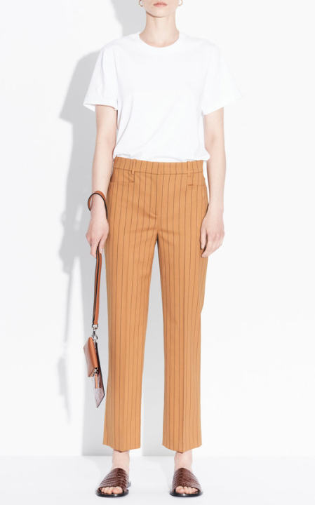 Sloe Wool Spring Stripe Pants展示图
