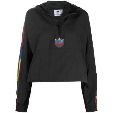 Adicolour short zip hoodie