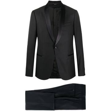 two-piece tuxedo suit