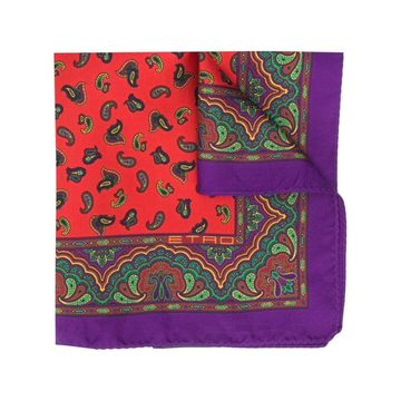 paisley print scarf