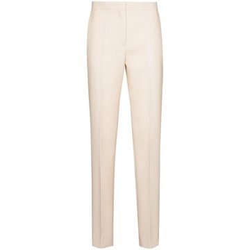 tailored straight leg trousers