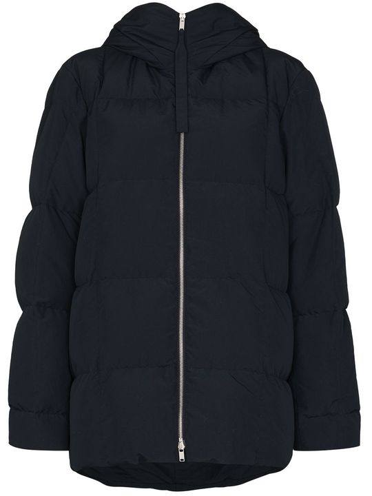 hooded puffer coat展示图