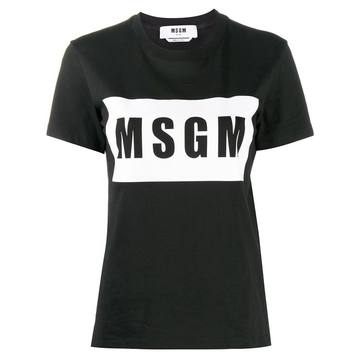 logo print T-shirt