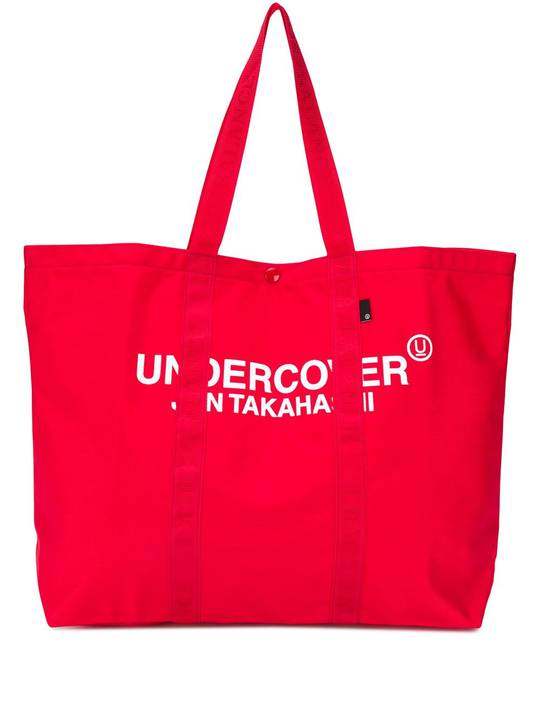 logo-print tote bag展示图