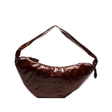 brown Croissant large shoulder bag