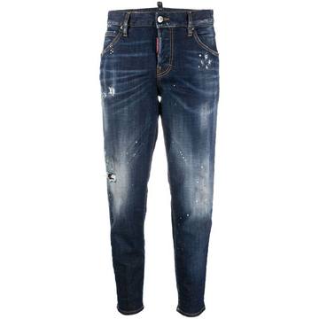 Hockney cropped jeans