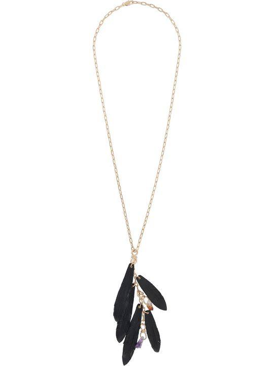 feather pendant necklace展示图