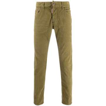 slim-fit corduroy jeans