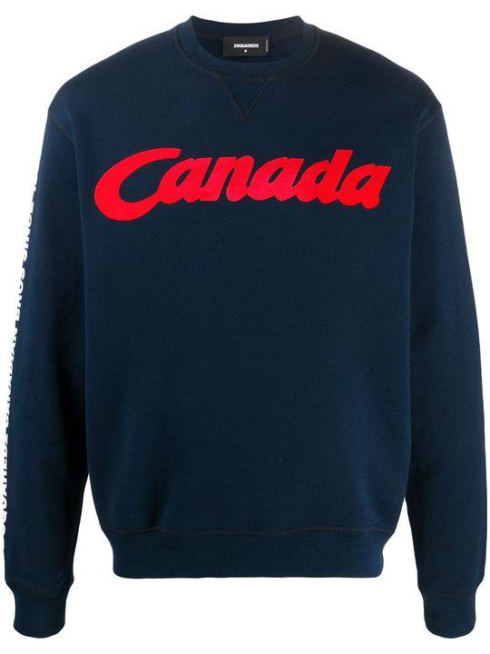 'Canada'-print sweatshirt展示图