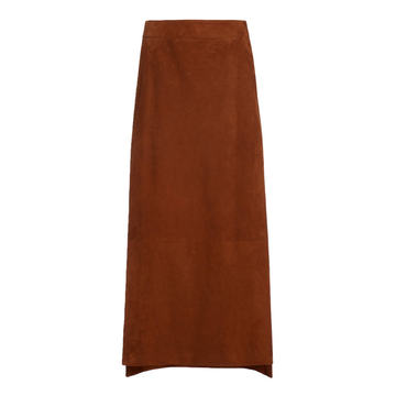 Myla Suede Maxi Skirt