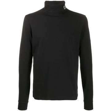 roll neck sweatshirt