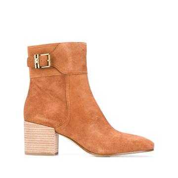 buckle detail ankle boots