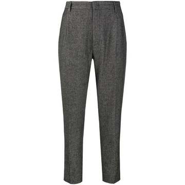 cropped tailored trousers