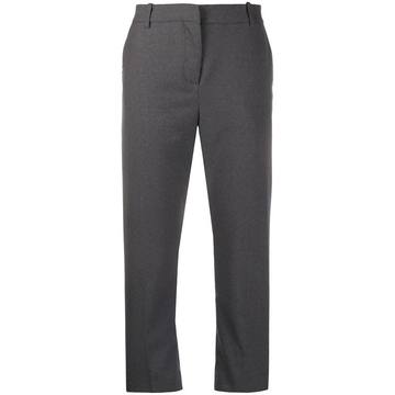 tailored cropped trousers