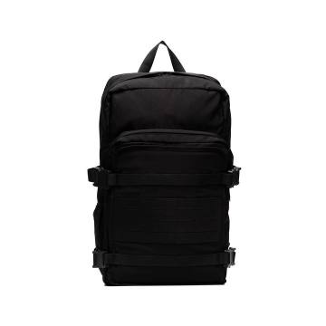 Black camping backpack