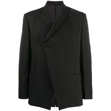 double-breasted high blazer