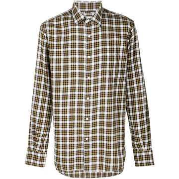 checked cotton shirt