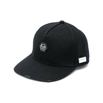 logo embroidered baseball cap