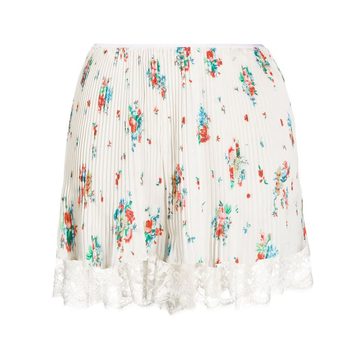 floral pleated skirt