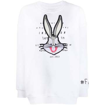 Bugs Bunny embroidered sweatshirt