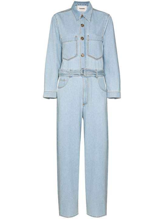 Lennon denim jumpsuit展示图