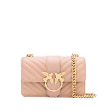 Love Icon Mini quilted cross-body bag