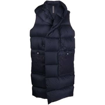 sleeveless padded coat