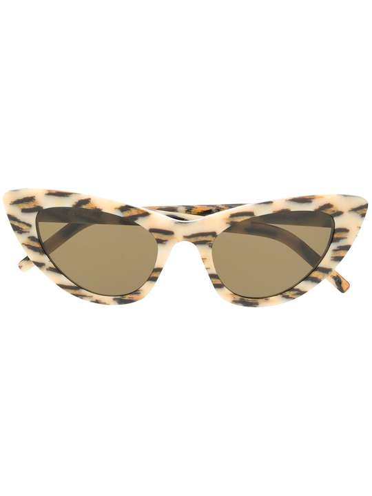 leopard-print cat-eye sunglasses展示图