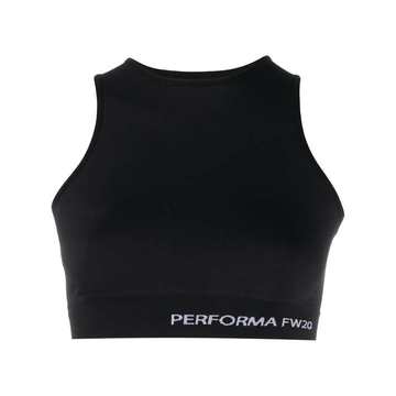 Performa cropped sleeveless top