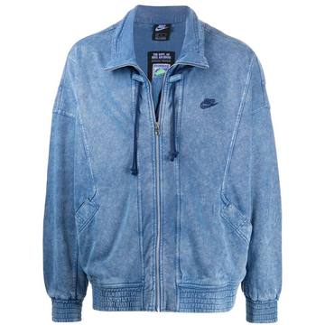 denim bomber jacket