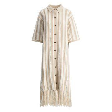 Cricket '89 Cotton Fringe Dress