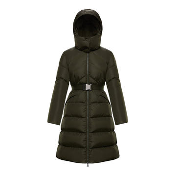 Agot Hooded Long Down Puffer Coat