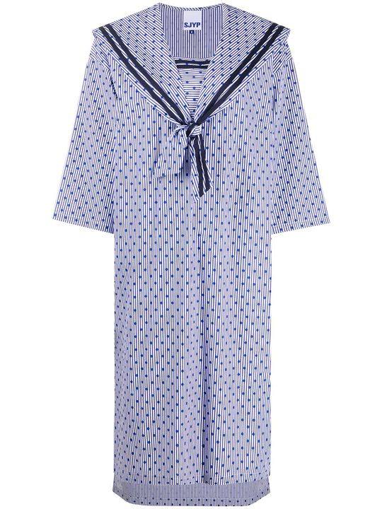 polka-dot sailor dress展示图