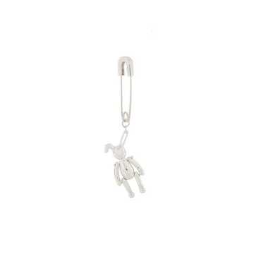 KK bunny-charm earring