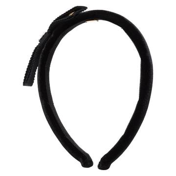 black velvet headband