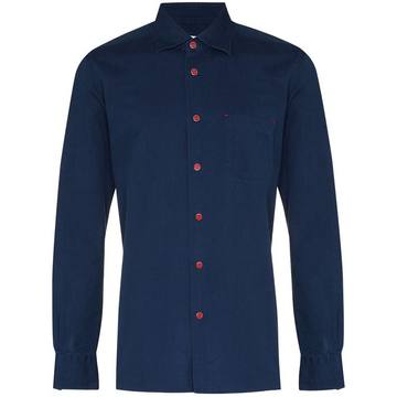 KITON DNM SHT BLU