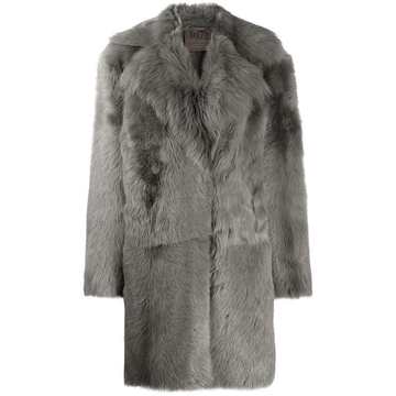 oversize shearling coat