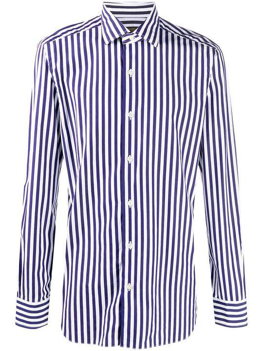 striped print shirt展示图