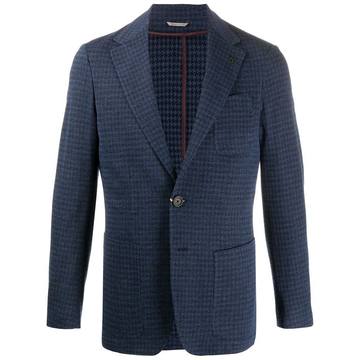 houndstooth blazer