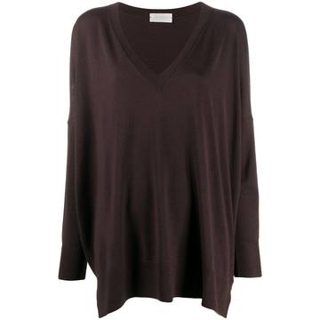 oversized batwing sleeve jumper