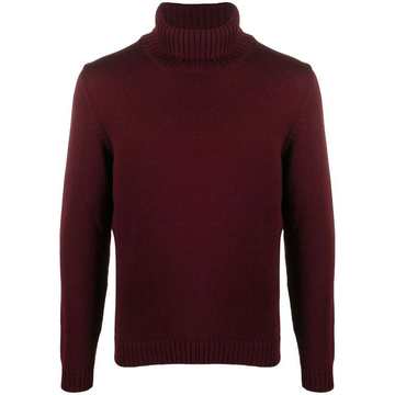 turtleneck virgin wool jumper