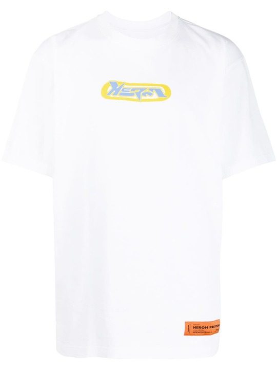 logo-print T-shirt展示图