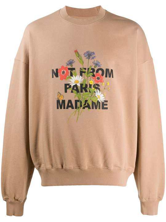 Not From Paris sweatshirt展示图