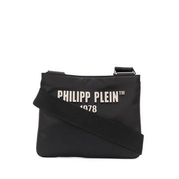 logo-patch shoulder bag