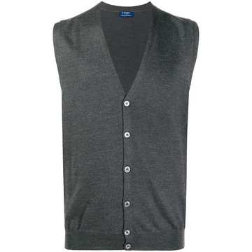 V-neck cardigan