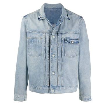 fitted denim jacket