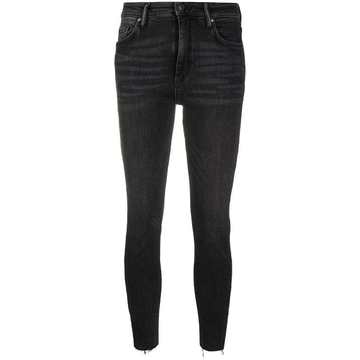 mid rise skinny fit jeans