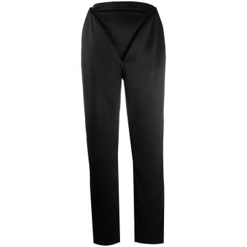 v-front trousers