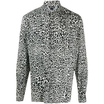 long sleeved leopard print shirt