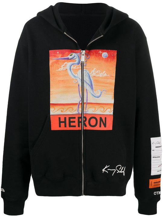 crane print hoodie展示图